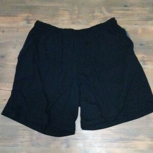 Gildan Men's Athletic Black Shorts